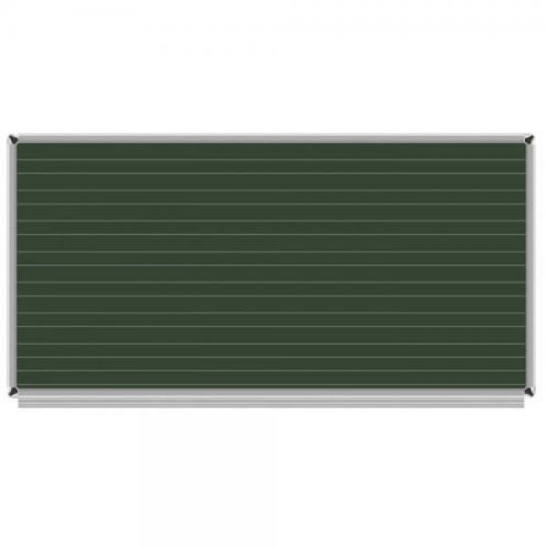 120X140 Güzelyazı Çizgili Laminat Yesil Yazı Tahtası