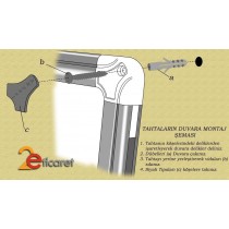120X140 Güzelyazı Çizgili Laminat Yesil Yazı Tahtası